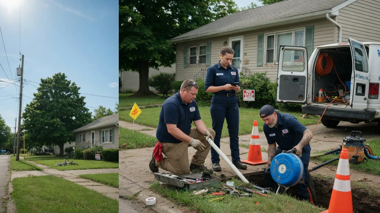 Sewer Line Repair in Grand Tower, IL near me